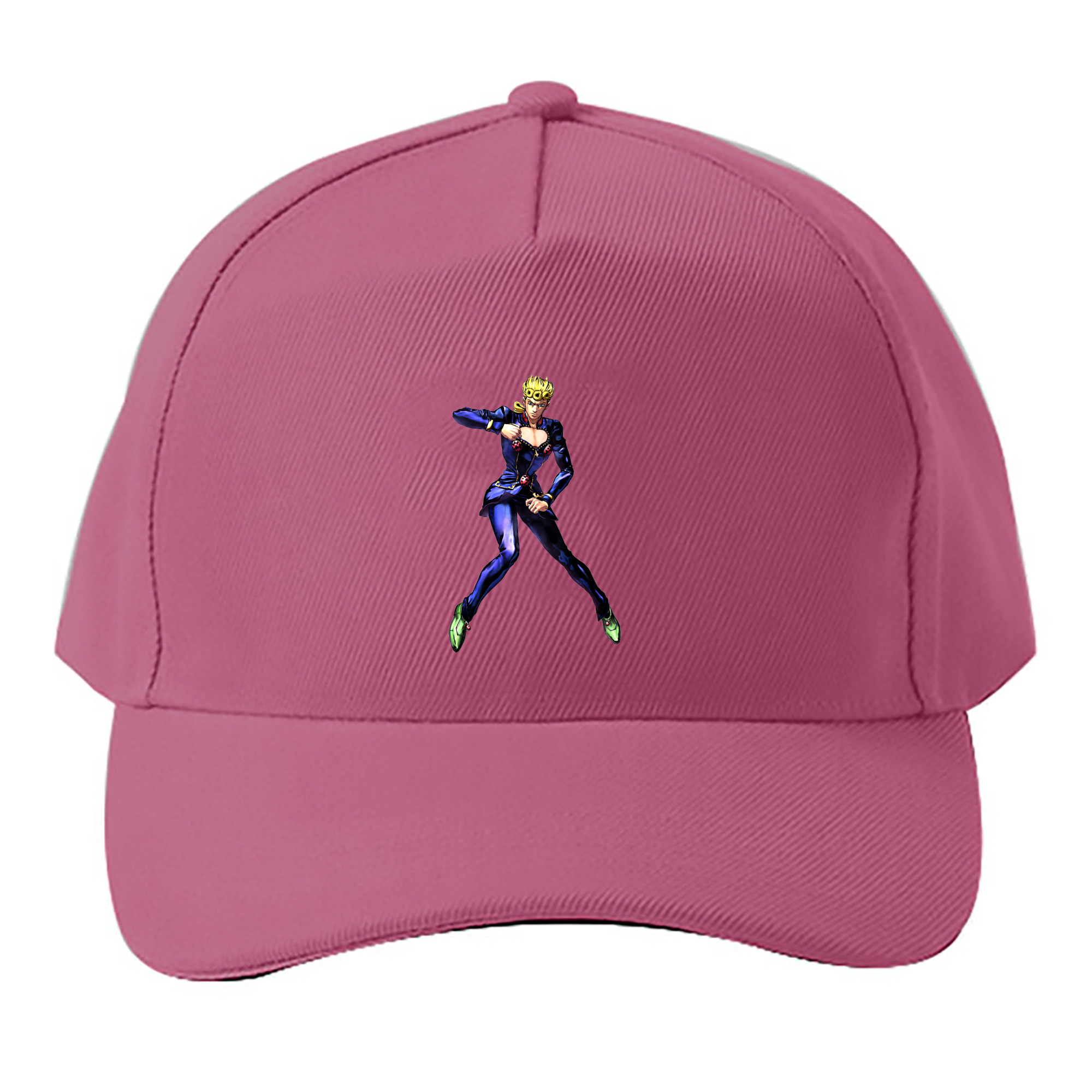 （画像用） ジョジョの奇妙な冒険 ジョルノ?ジョバァーナ JoJo's Bizarre Adventure Giorno Giovanna ベースボールキャップ 綿100％ 男女兼用 帽子 スポーツ